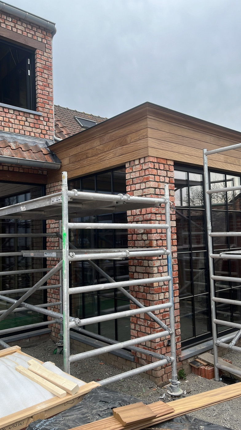 Gevelbekleding plaatsen Wevelgem, West-Vlaanderen